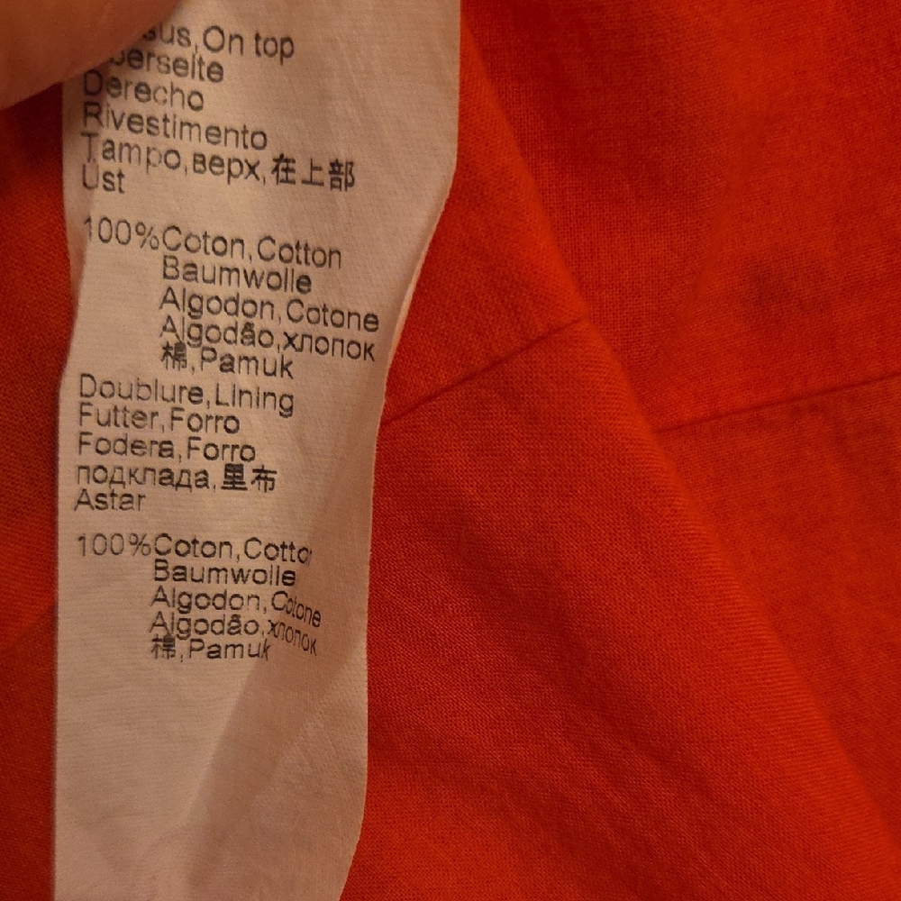 Catimini Bright Orange Dress - Picture 10 of 10